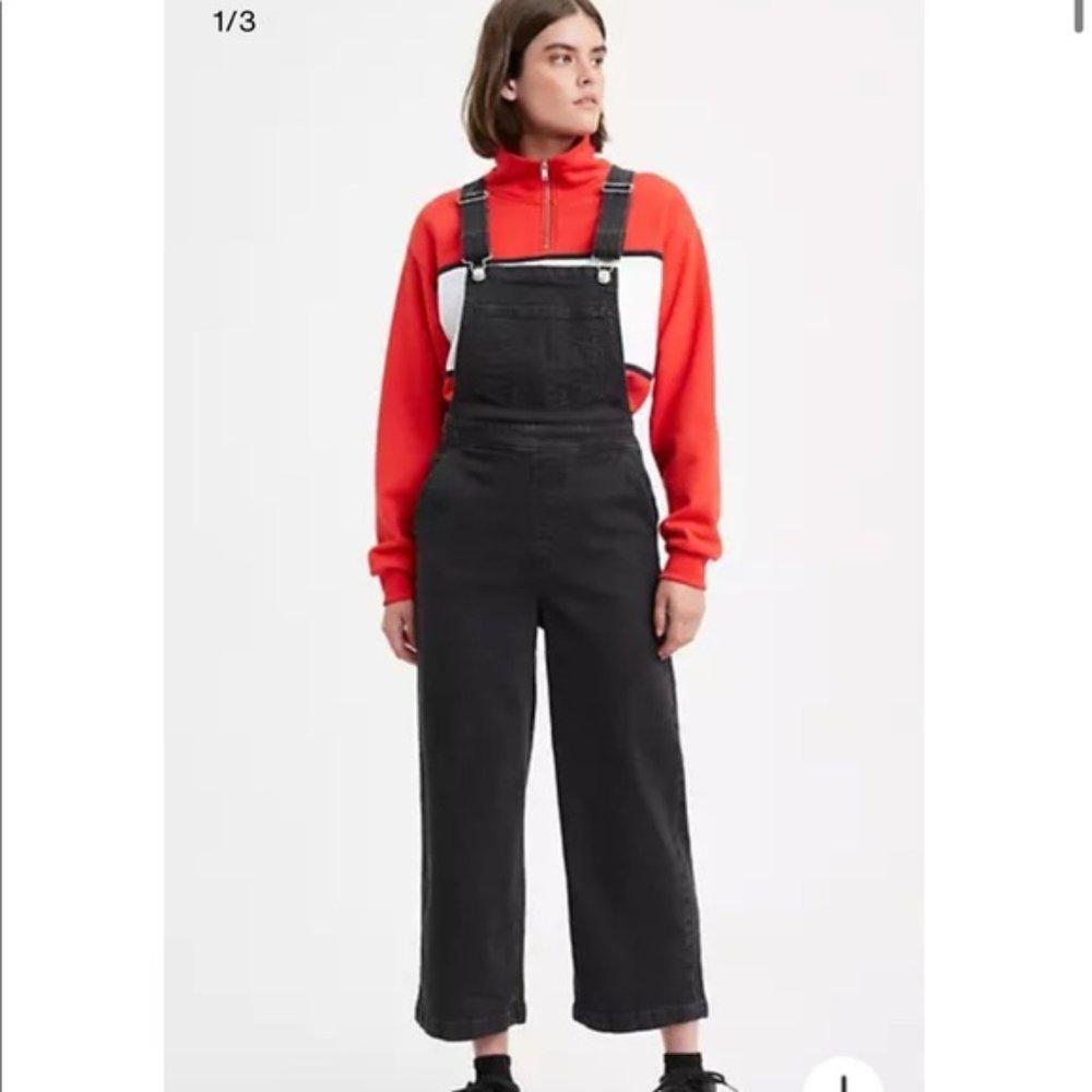Levi's Ribcage Wide Leg Overalls